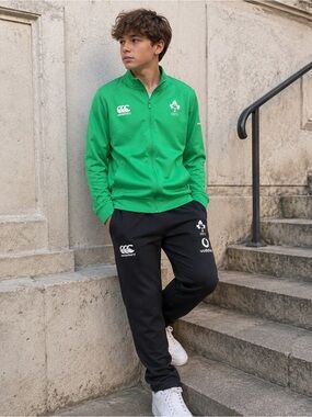 Junior set Unisex Ireland Track Jacket Green and pants sz 14